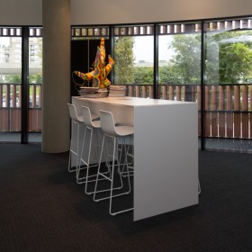 interieur aanpassing van een bureau