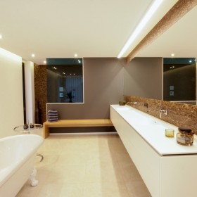 interieur aanpassing van een badkamer